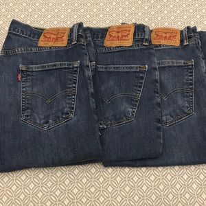 Levi’s Levi Strauss 505 blue jeans